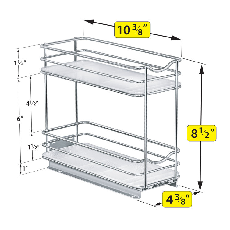 Lynk two deals tier cabinet organizer